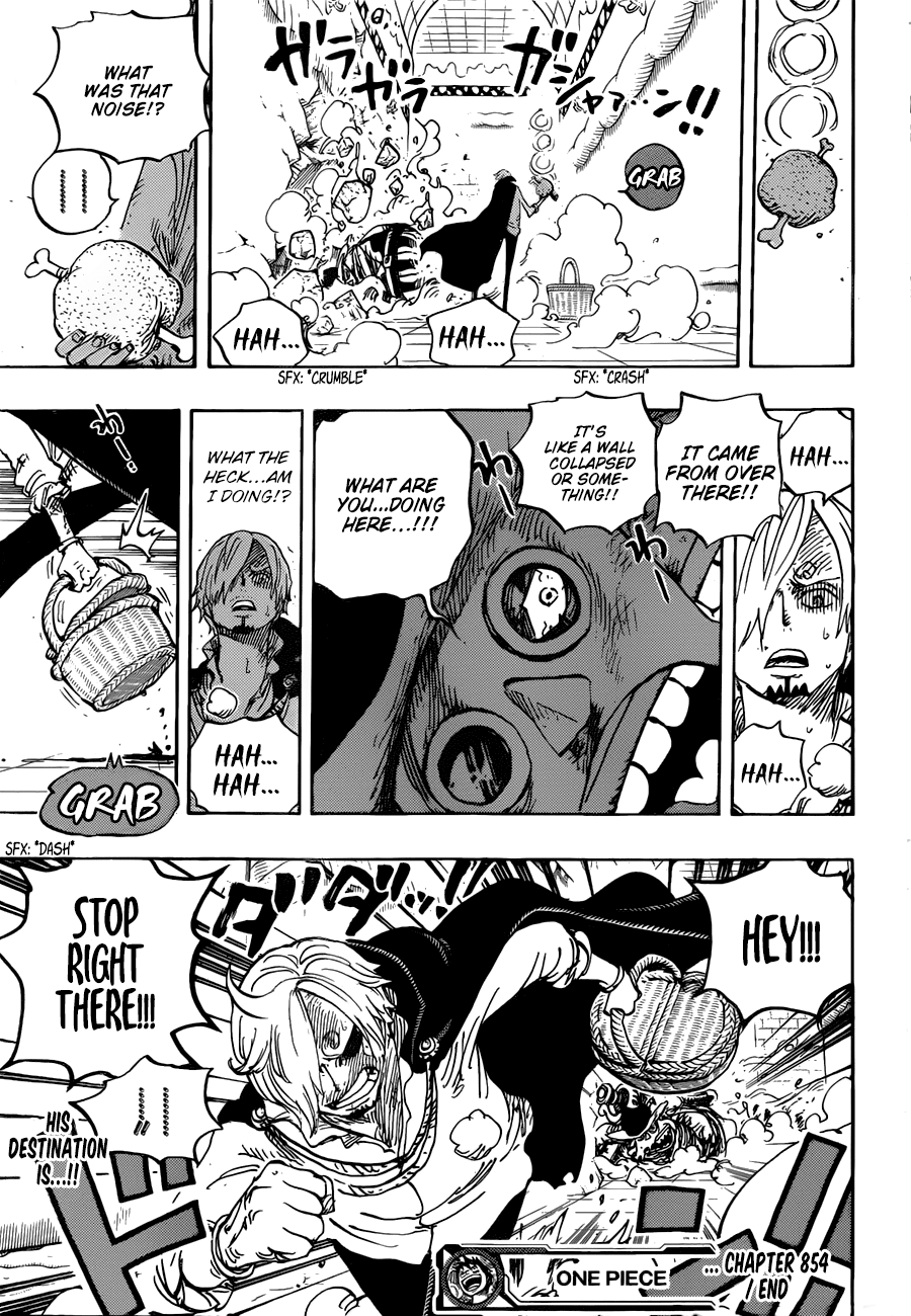 One Piece, Chapter 854 image 18
